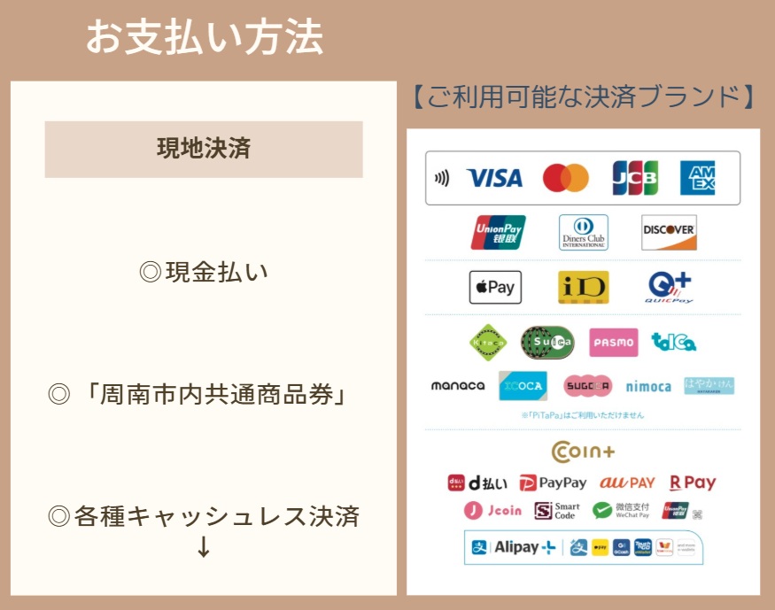 お支払い方法